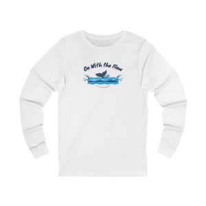 Go With the Flow Long Sleeve Tee | PunkerDoodle® Confidence