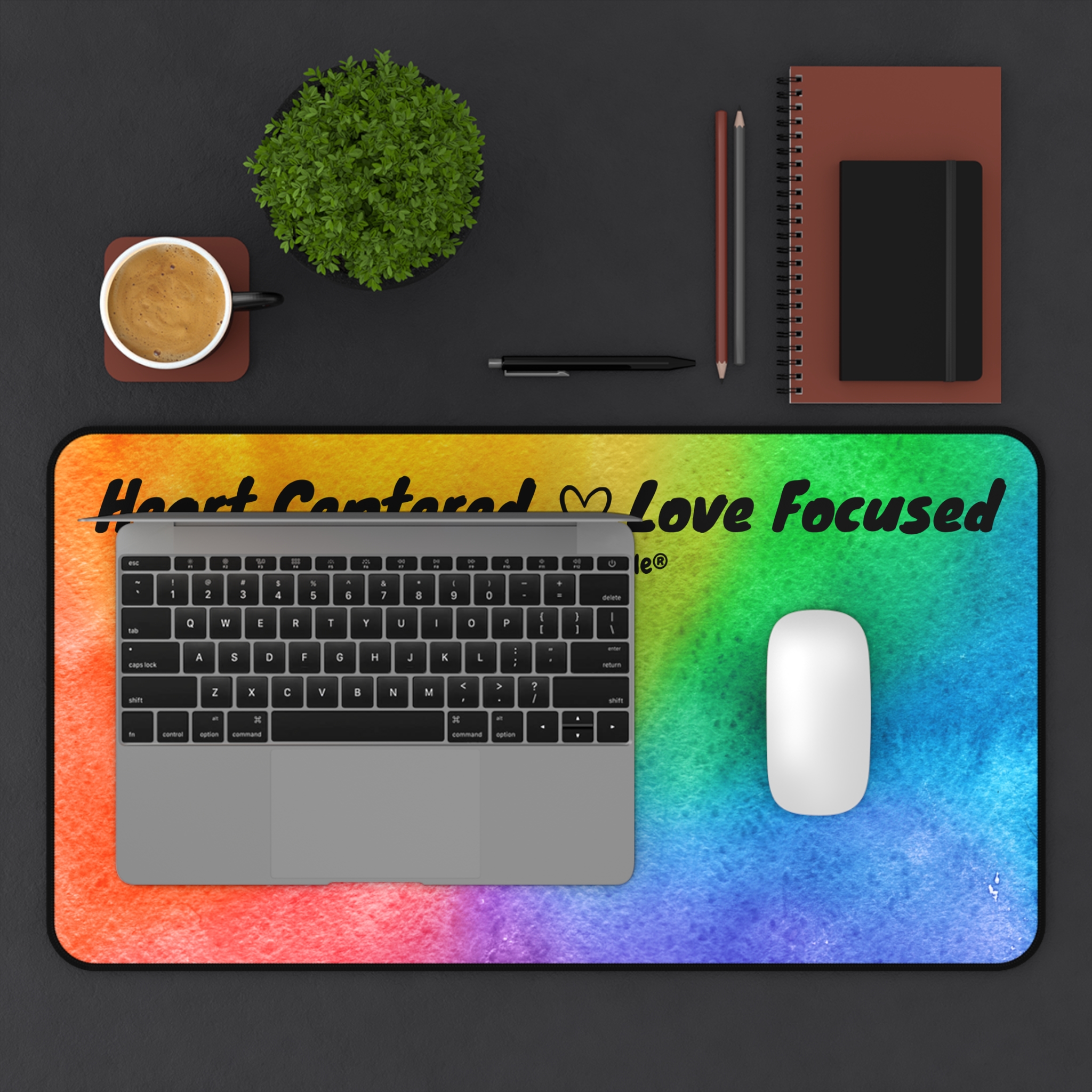 Heart Centered Love Focused Desk Mat - Image 6