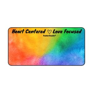 Heart Centered Love Focused Desk Mat