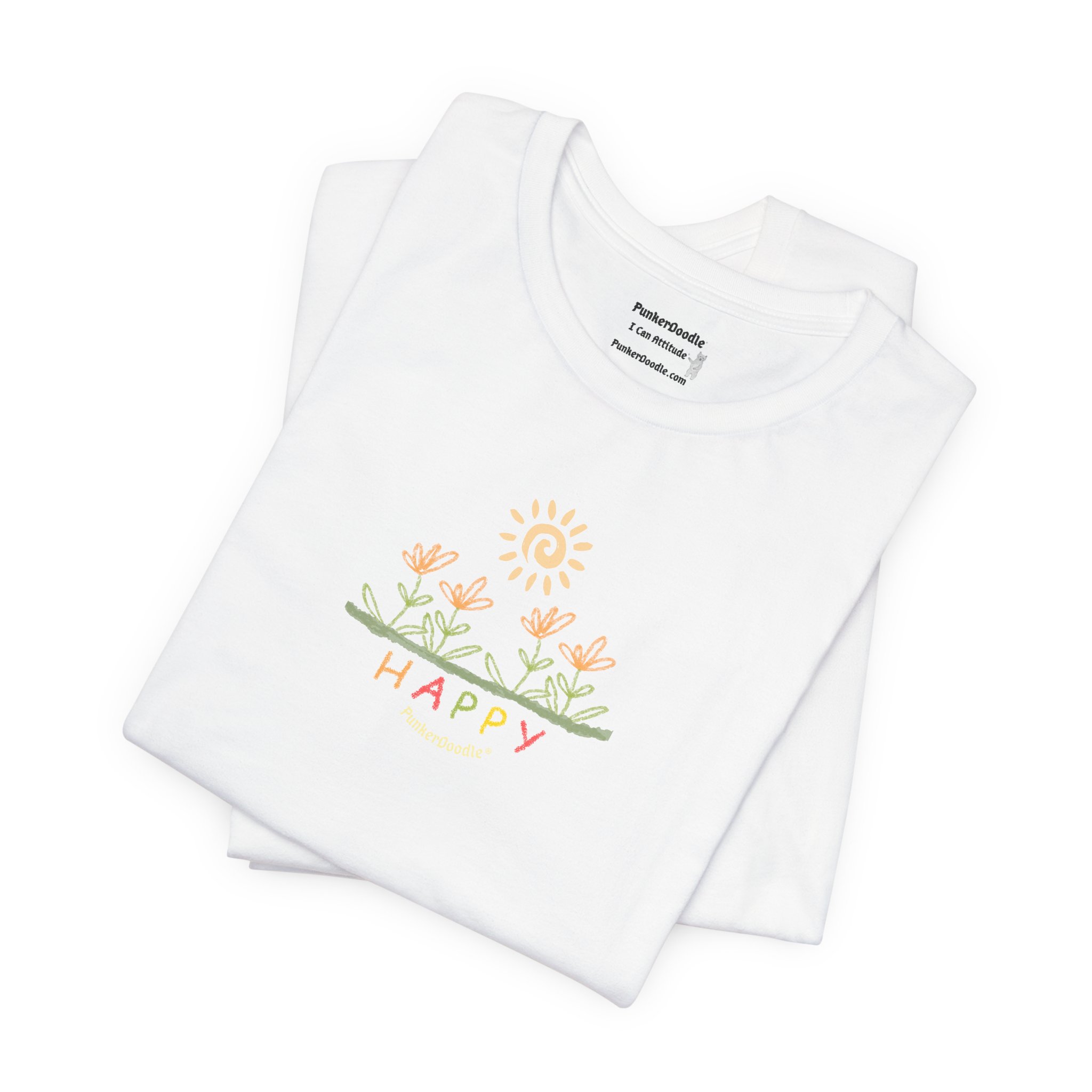 Women's Happy Floral Tee - Image 4