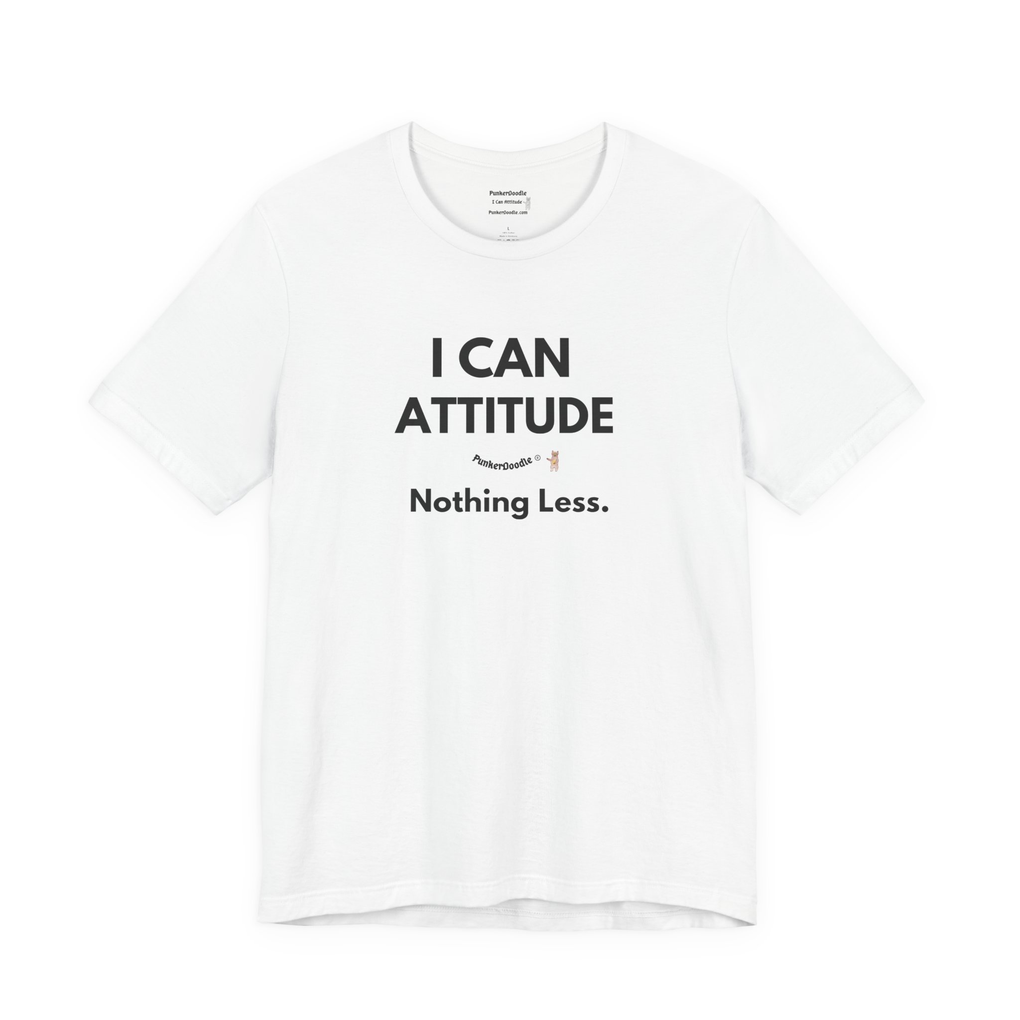 I Can Attitude Nothing Less Tee - Image 3
