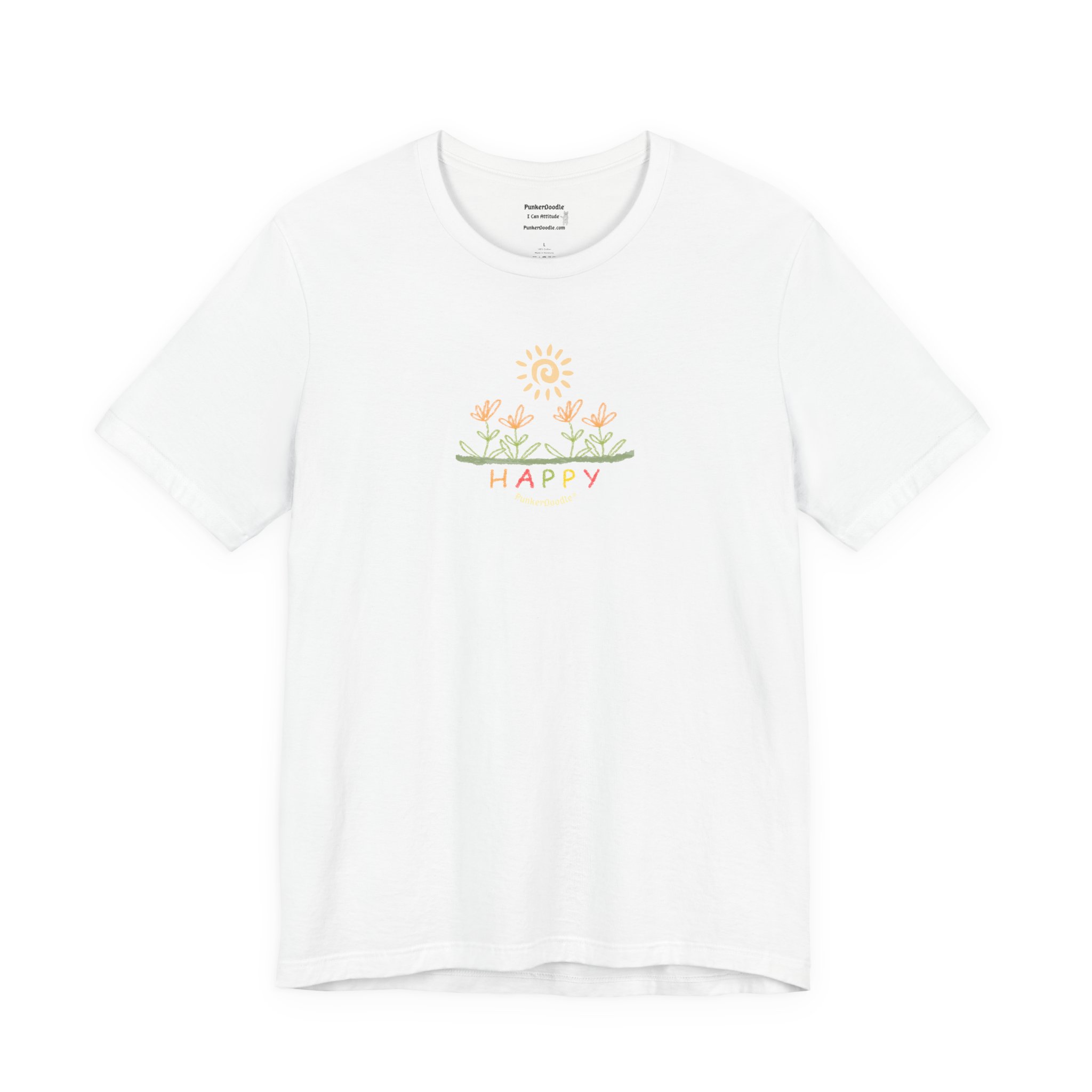 Women's Happy Floral Tee - Image 3